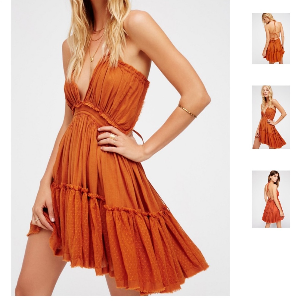 NWT FREE PEOPLE DRESS SUPER RARE COLOR